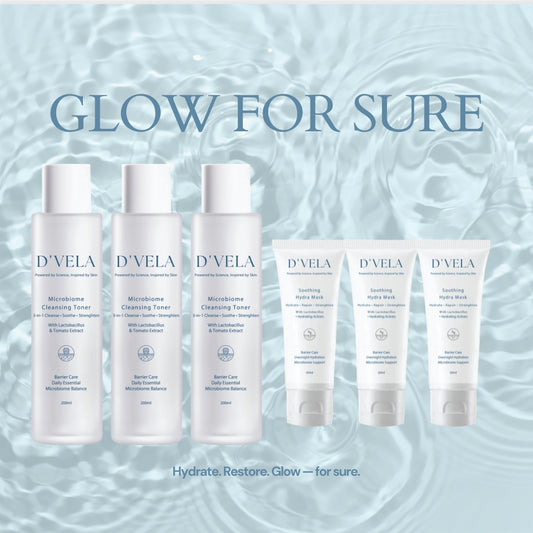 D’Vela “Glow For Sure” Bundle Set