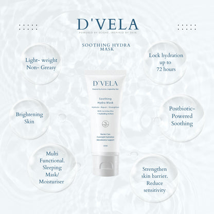 D'Vela Soothing Hydra Mask (60g)