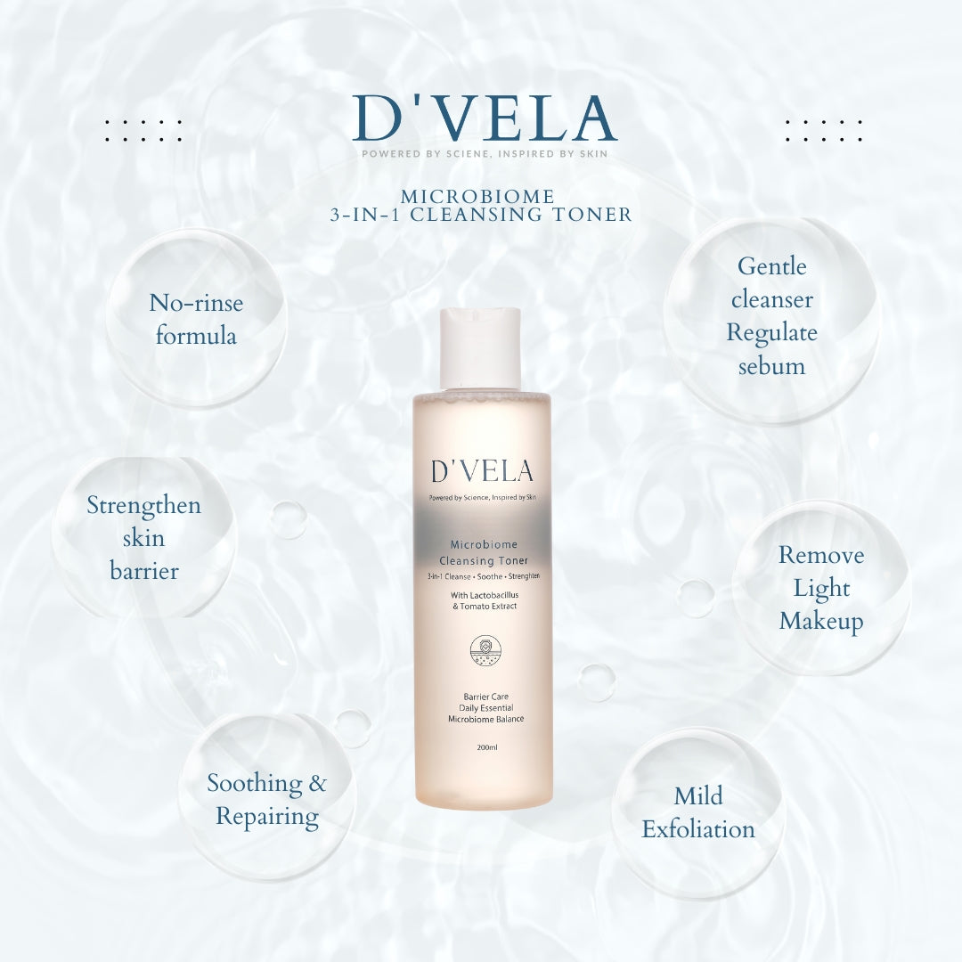 Microbiome Leave In Cleansing Toner (200ml)