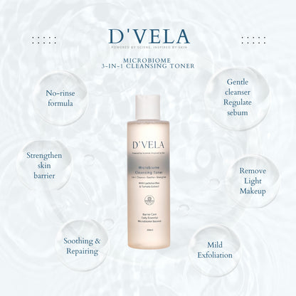 Microbiome Leave In Cleansing Toner (200ml)